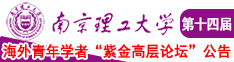 操女人的逼视频网站南京理工大学第十四届海外青年学者紫金论坛诚邀海内外英才！